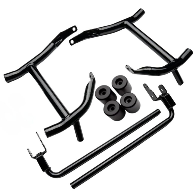  Rear Saddlebag tip-over crashbar set for Harley Touring 2014-2025