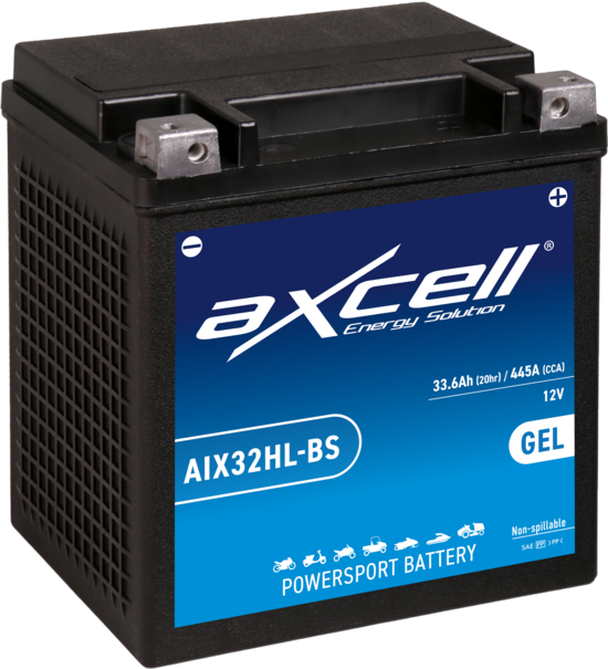 Gel battery AIX32HL-BS for Touring (FL) models