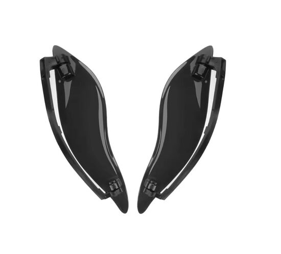 Street/Electra Glide wind deflectors for 2014+ Black
