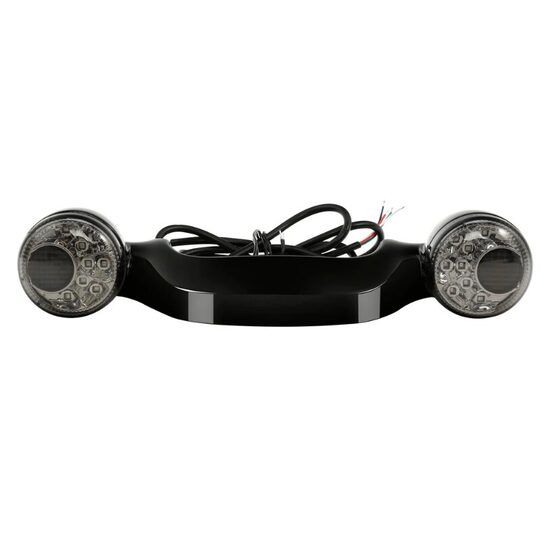 Black Rear Brake Turn Signal LED Light Bar for Touring 2010+