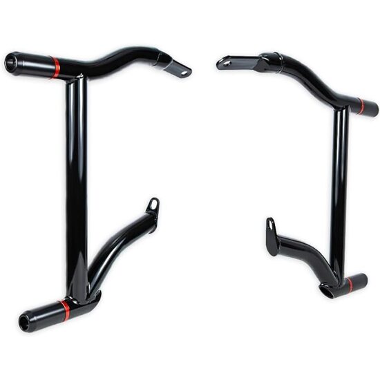  Rear Saddlebag Support Guards Rails For Harley Touring 2009-2023