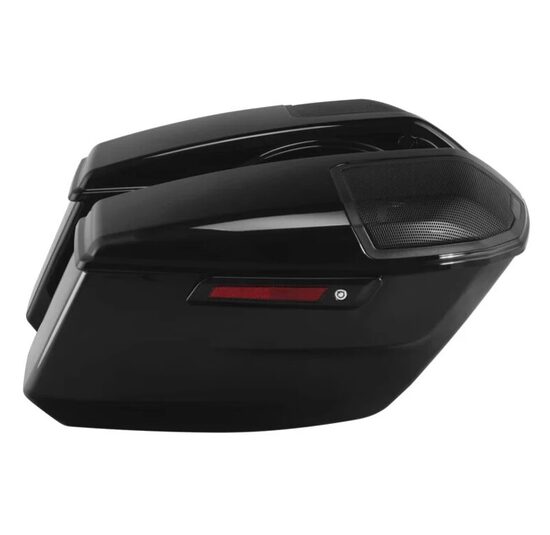 Saddlebags with speaker cut outs for Touring 2024+ (1 pair) Black latch