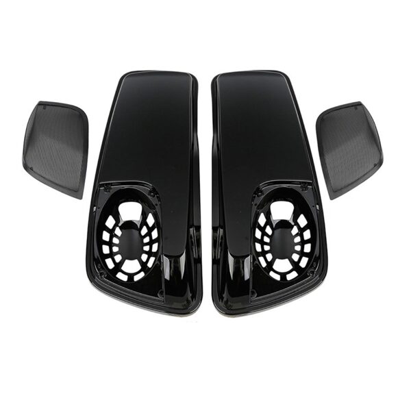 Saddlebag lids with speaker holes and grills (no speakers) 2014+