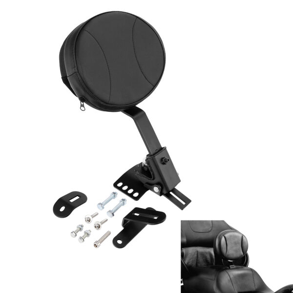 Adjustable Plug In Driver Backrest For Touring 2014+