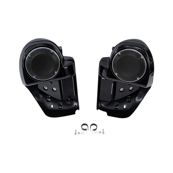 Lower leg fairings with speakers for Touring 2014+